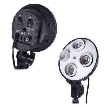 کیت دو شاخه نور ثابت 4 لامپ انسر Answer