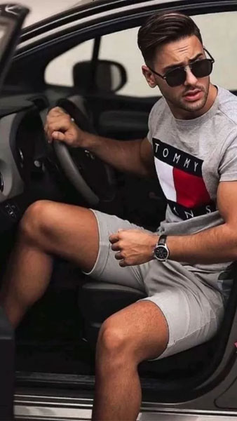 ژست عکاسی پسرانه