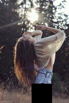 ژست عکاسی دخترانه