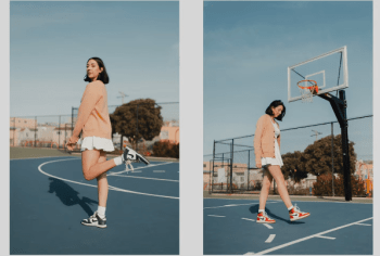 ژست عکاسی دخترانه