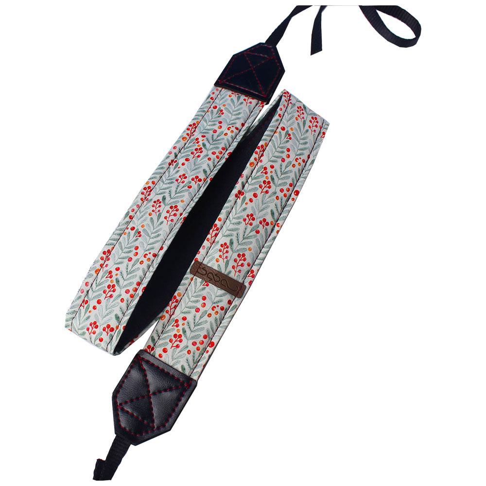 بند دوربین عکاسی سه کوک طرح گل (A2)