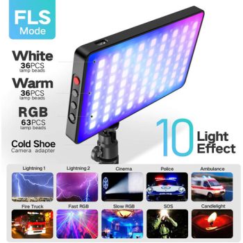 نور ال ای دی پیکسل Pixel Video Light RGB G2s
