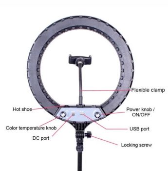 رینگ لایت Ring Light YQ-360A + سه پایه