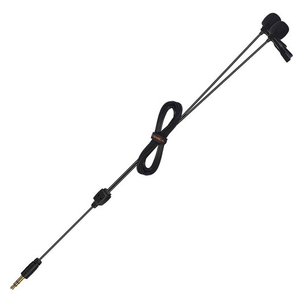 میکروفن یقه ای دوبل کامیکا Comica CVM-D02