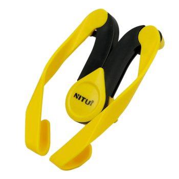 پایه نگهدارنده دریچه کولری موبایل نیتو NITU NH1 مشکی/ زرد