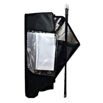 پروژکتور 100 وات انسر Answer T020 + سافت باکس 50×70 + پایه