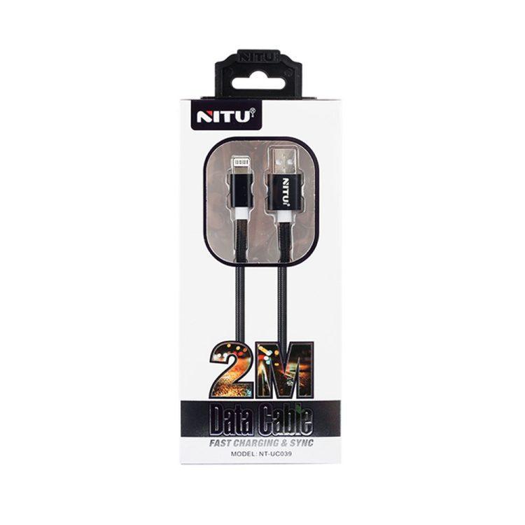 کابل USB به لایتنینگ نیتو NITU NT-UC39 طلایی
