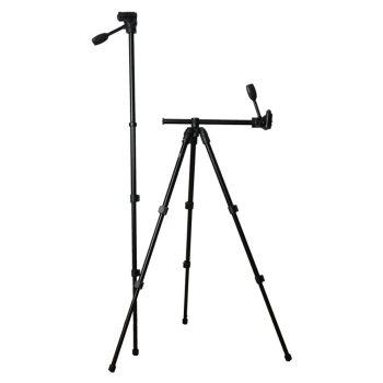 طول پایه های سه پايه دوربین عکاسی بیک Beike Q555H Camera Tripod