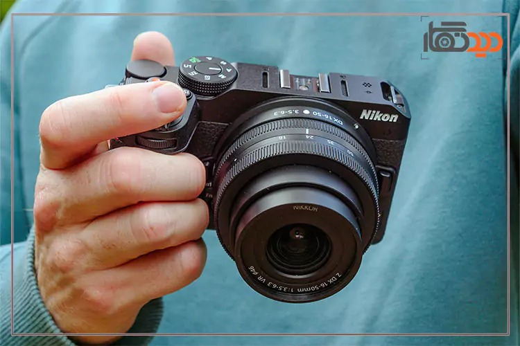 نمای بالای دوربین نیکون Nikon Z30 with 16-50mm Lens