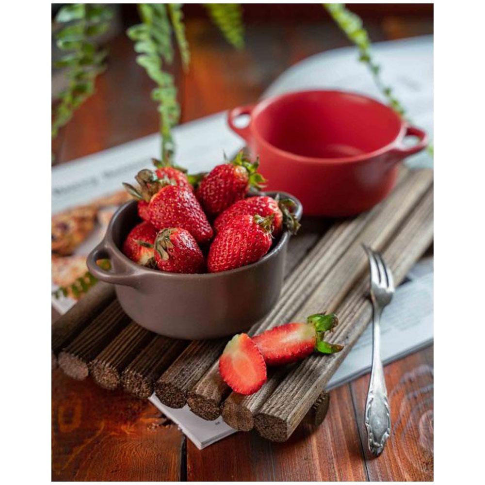 سینی چوبی مستطیل کد F 88