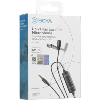 جعبه میکروفن یقه ای بویا BOYA BY-M1S