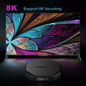 اندروید باکس T95 Plus HDR Android 11 مدل 8/128