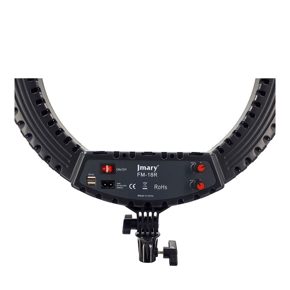 رینگ لایت جی ماری JMARY RING LIGHT FM-18R