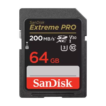 کارت حافظه سندیسک SANDISK EXTREME PRO SDHC 64GB 200MB/s