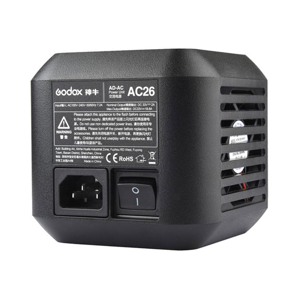 آداپتور برق AC-26 گودکس مناسب برای فلاش Godox AD600Pro