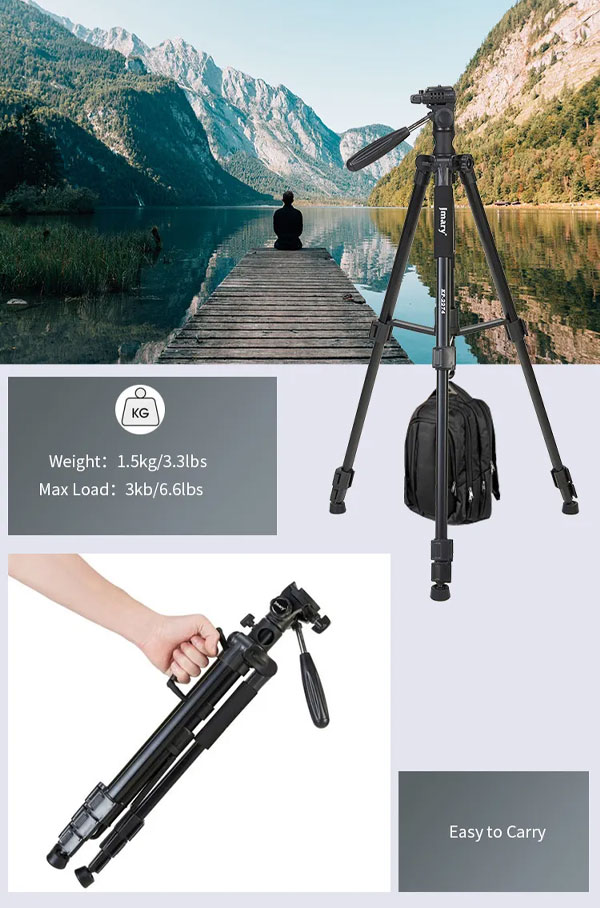 سه پایه دوربین جیماری Jmary KP2274 Tripod