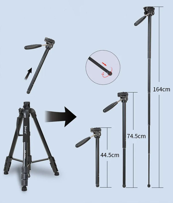 سه پایه دوربین جیماری Jmary KP2294 Tripod