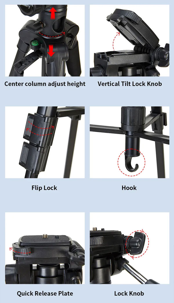 سه پایه دوربین جیماری Jmary KP2294 Tripod
