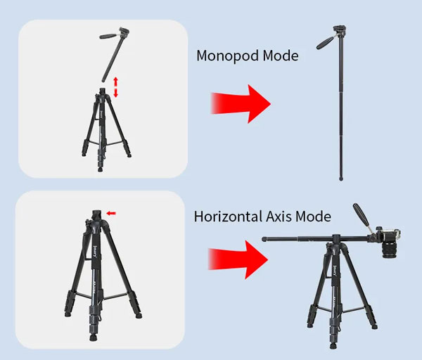 سه پایه دوربین جیماری Jmary KP2294 Tripod