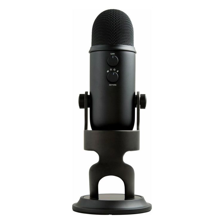 میکروفن بلو Blue Yeti USB Microphone (Blackout)