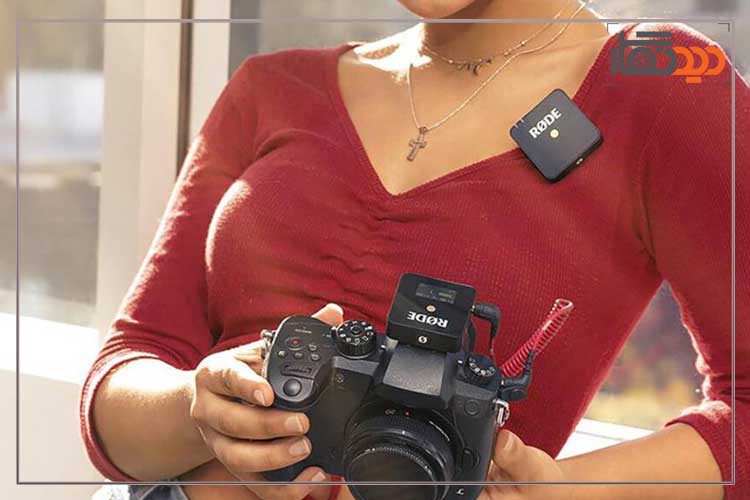 اتصال میکروفون به دوربین