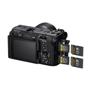 جایگاه های رم دوربین سینمایی سونی Sony FX30 Digital