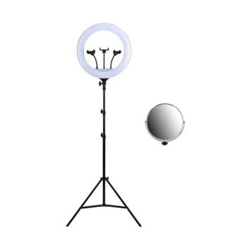 رینگ لایت مدل YQ-460A به همراه آینه