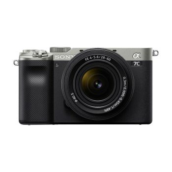 دوربین عکاسی بدون آینه سونی Sony a7C Mirrorless Camera with 28-60mm Lens نقره ای