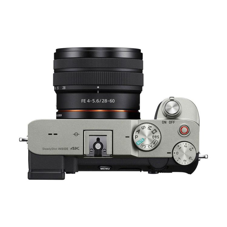 دوربین عکاسی بدون آینه سونی Sony a7C Mirrorless Camera with 28-60mm Lens نقره ای