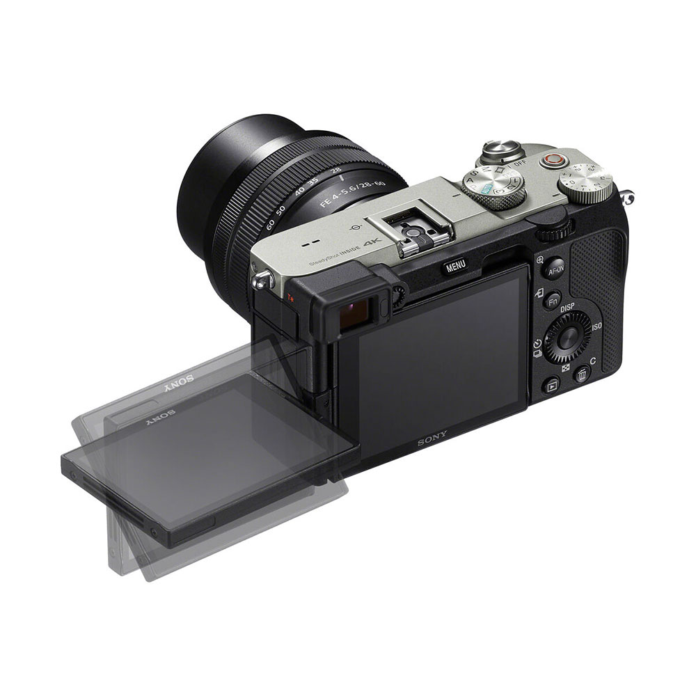 دوربین عکاسی بدون آینه سونی Sony a7C Mirrorless Camera with 28-60mm Lens نقره ای