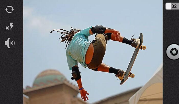 عکاسی burst mode 