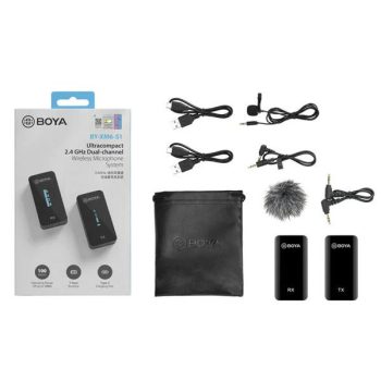 لوازم جانبی میکروفن بی سیم بویا BY-XM6-S1 Mini
