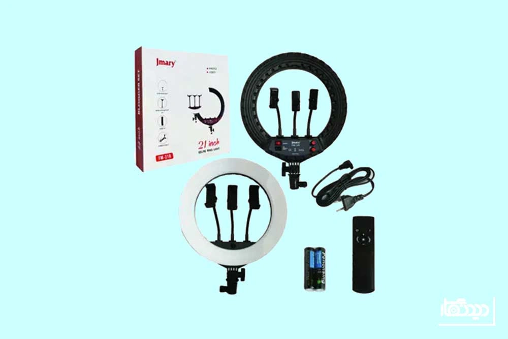 بهترین رینگ لایت برای تولید محتوا و عکاسی و انواع رینگ لایت