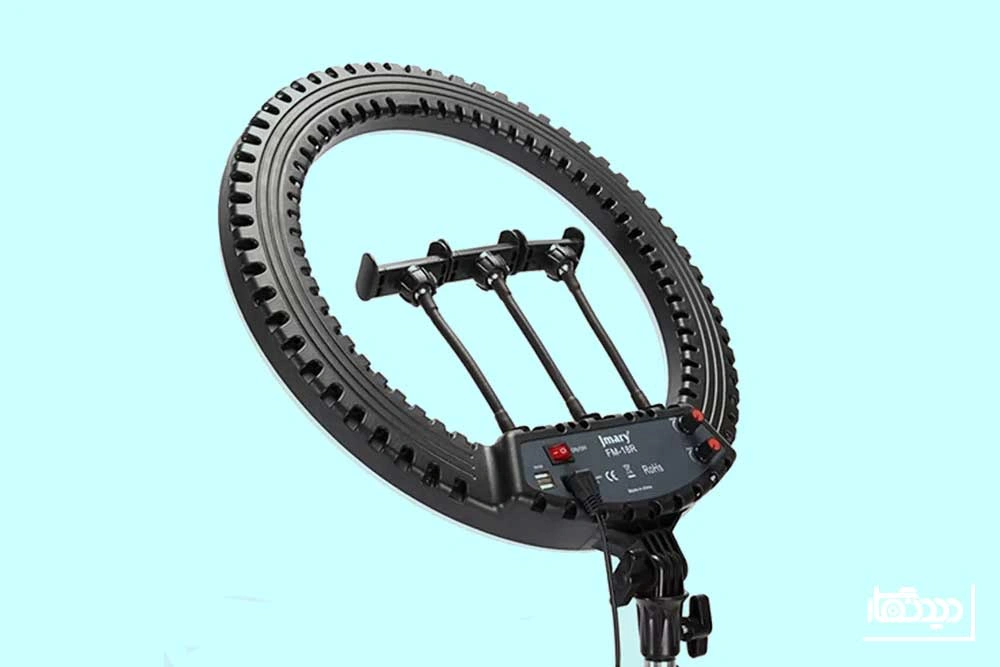 بهترین رینگ لایت برای تولید محتوا و عکاسی و انواع رینگ لایت