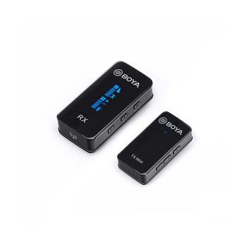 نمایشگر OLEDمیکروفن بی سیم بویا BY-XM6-S1 Mini