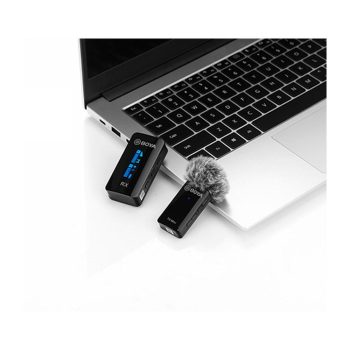 میکروفن بی سیم بویا BY-XM6-S1 Miniقابل اتصال به لب تاب