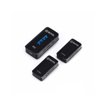 نمایشگر OLEDمیکروفن بی سیم بویا BY-XM6-S2 Mini