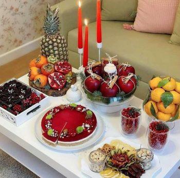 عکس سفره شب یلدا