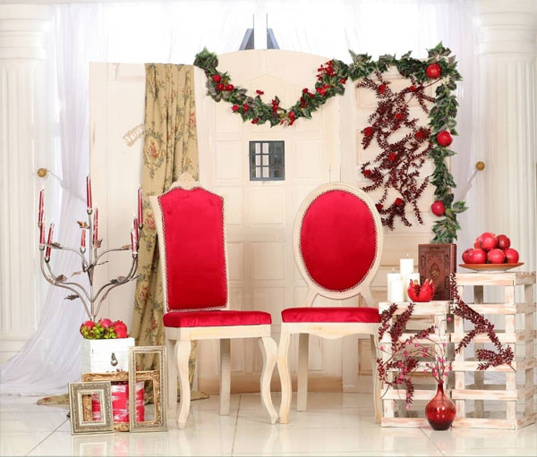 عکس یلدایی کودک در طبیعت