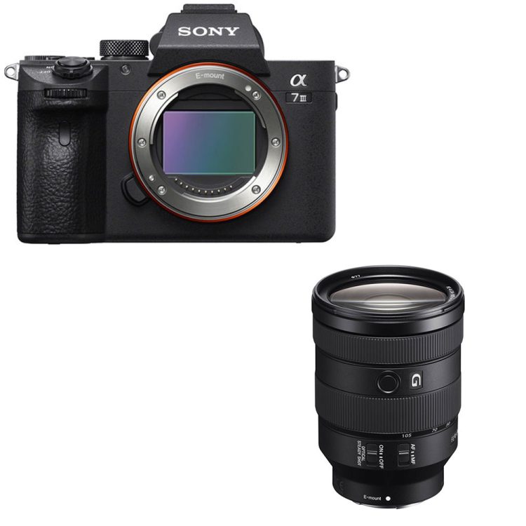 دوربین بدون آینه سونی Sony Alpha a7 III With FE 24-105mm f/4 G OSS Lens