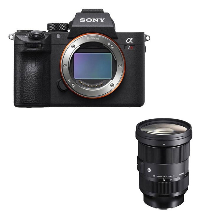 دوربین بدون آینه سونی Sony Alpha A7R IV With Sigma 24-70mm f/2.8 DG DN Art Lens
