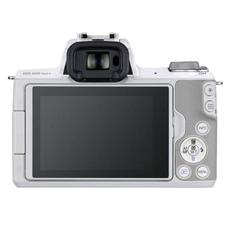 دوربین عکاسی کانن Canon M50 Mark II با لنز EF-M 18-150mm (سفید)