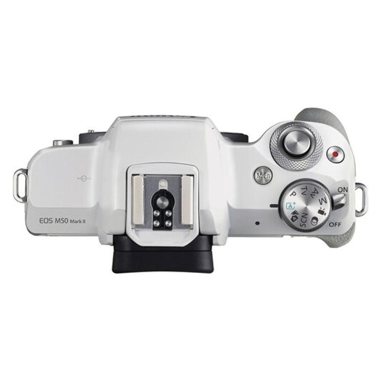 دوربین عکاسی کانن Canon M50 Mark II با لنز EF-M 15-45mm (سفید)