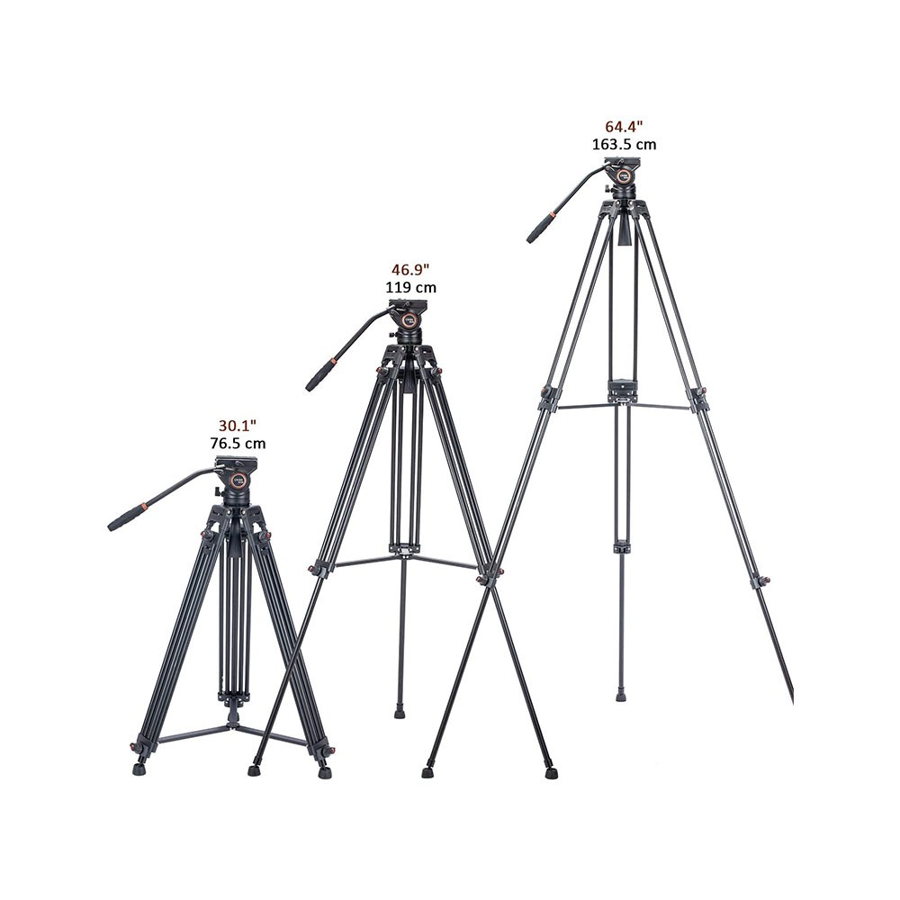 سه پایه دوربین کایر مدل Cayer BV30