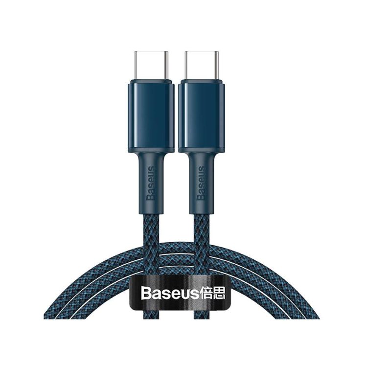 کابل تبدیل USB-C به USB-C بیسوس 1 متری مدل BASEUS CATGD-03