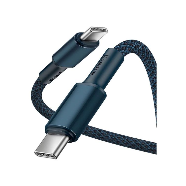 کابل تبدیل USB-C به USB-C بیسوس 1 متری مدل BASEUS CATGD-03