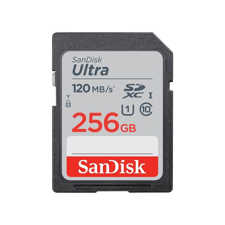 کارت حافظه اس دی سندیسک SanDisk SD Ultra SDXC 256GB 120MB/s