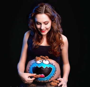 عکس بارداری فانتزی