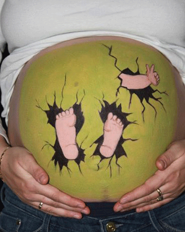 عکس بارداری فانتزی