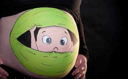 عکس بارداری فانتزی